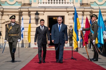 Розпочалася зустріч Володимира Зеленського та Біньяміна Нетаньягу