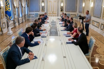 Президент обговорив з делегацією Світового банку заплановані в Україні реформи та подальшу співпрацю