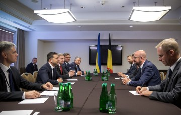 Президент України провів зустріч з Прем'єр-міністром Бельгії