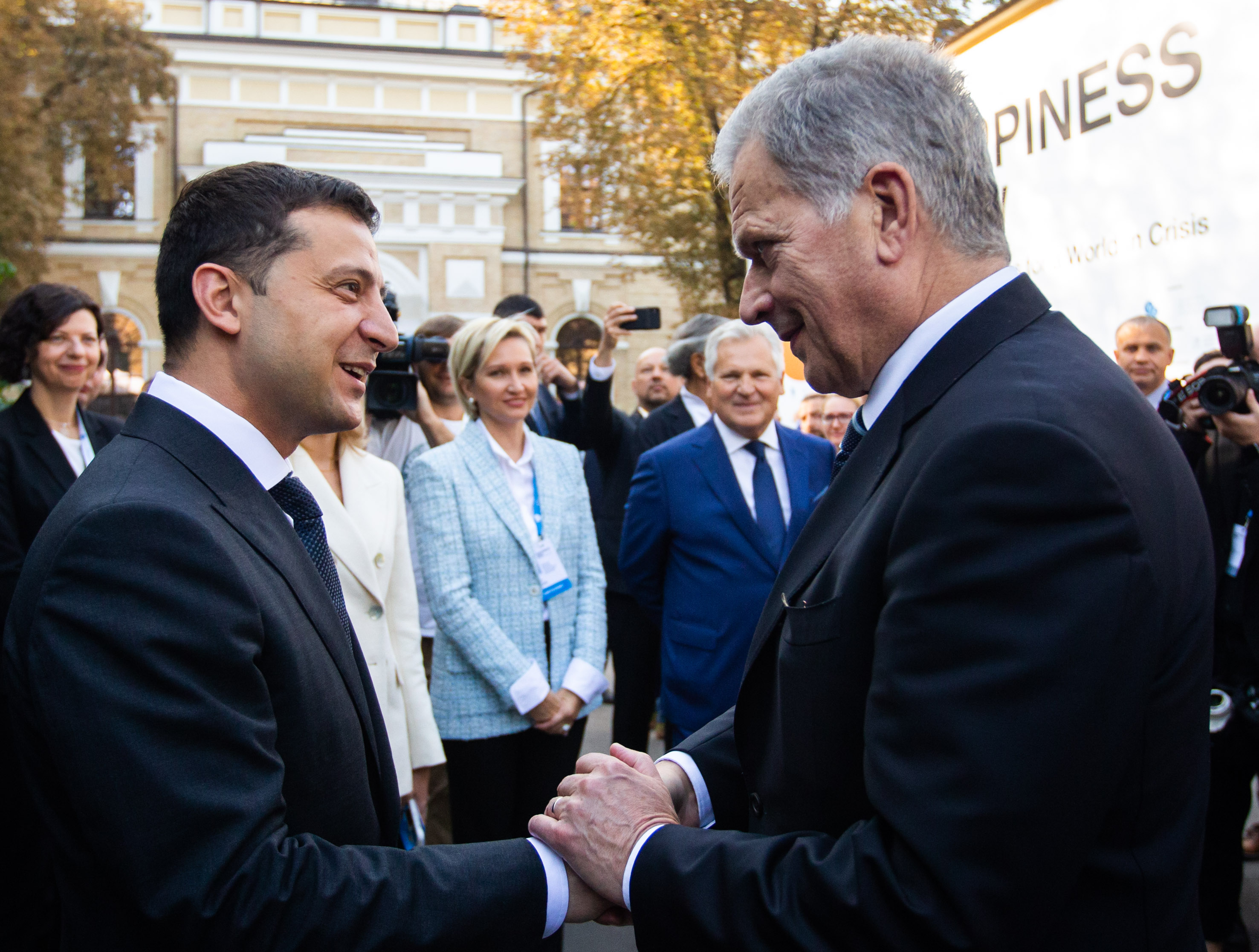 Volodymyr Zelenskyy shared his vision of happiness for Ukraine and each ...