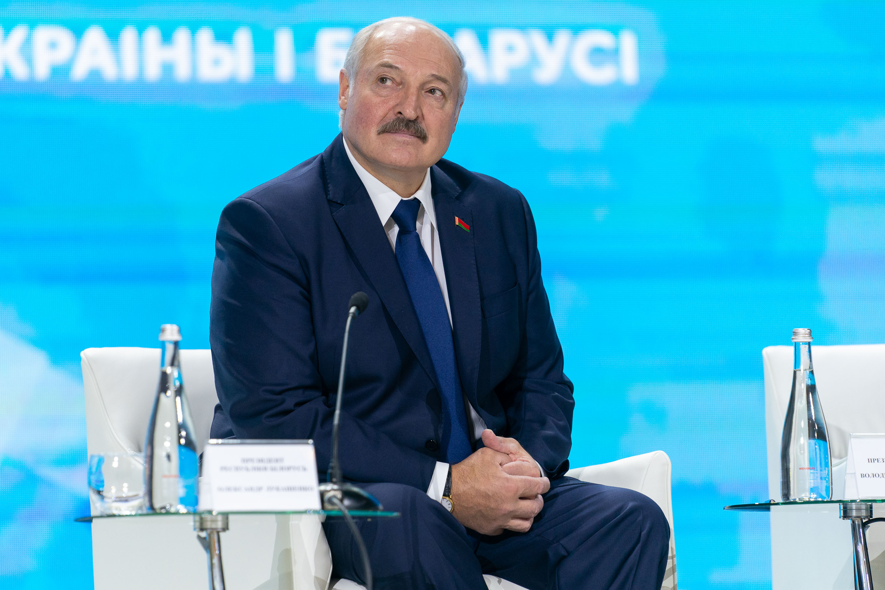 Volodymyr Zelenskyy met with Alexander Lukashenko at the Second Forum