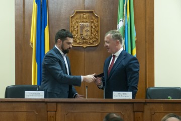 Перший заступник керівника Офісу Президента представив нового очільника Чернівецької ОДА Сергія Осачука