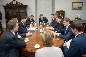 Володимир Зеленський провів переговори з Прем’єр-міністром Естонії Юрі Ратасом