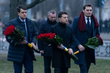 Володимир Зеленський вшанував  ліквідаторів аварії на Чорнобильській АЕС 