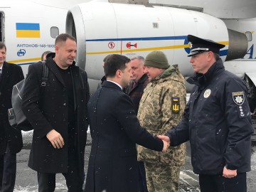 Володимир Зеленський перебуває з робочою поїздкою в Івано-Франківській області