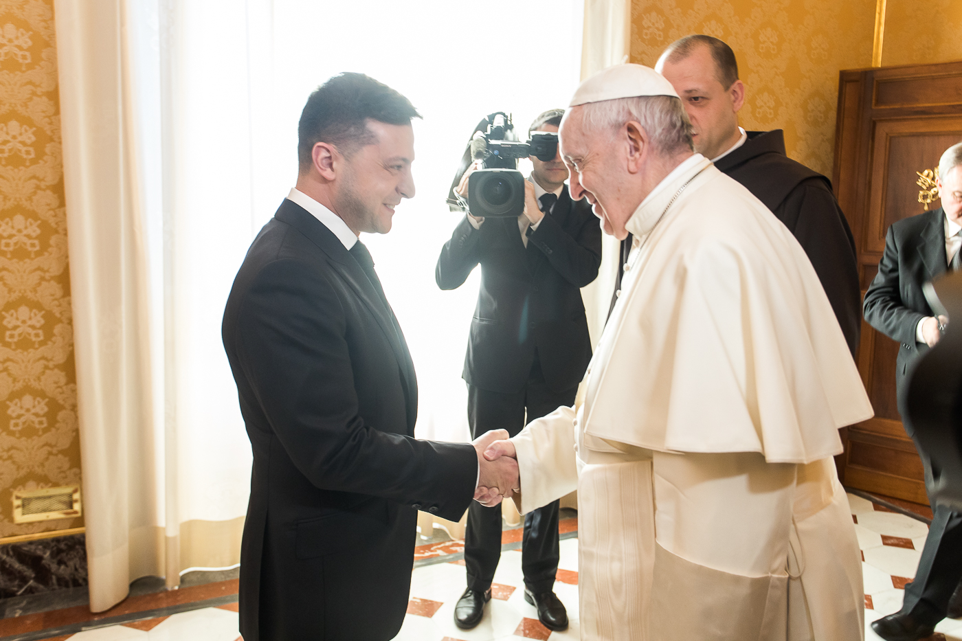 Volodymyr Zelenskyy And Olena Zelenska Visited Landmarks Of Vatican ...