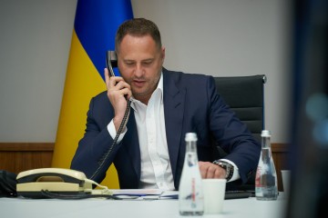 Керівник Офісу Президента України обговорив з білоруським колегою поглиблення двосторонньої співпраці