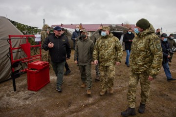 Президент відвідав відділення прикордонної служби «Розсипне»: На кордоні не має бути жодного слабкого місця – це питання національної безпеки України