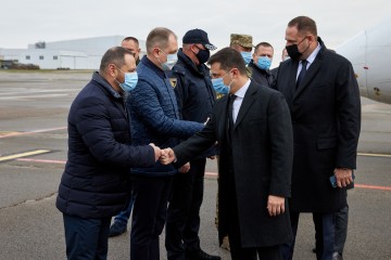 Президент розпочав робочу поїздку на Дніпропетровщину