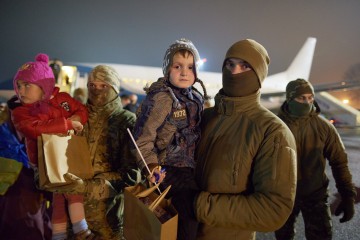 Зустріч громадян України, які перебували в таборах для біженців на території Сирії