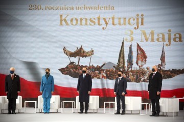 President took part in festivities marking the 230th anniversary of the 3 May Constitution of Poland