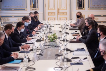 Meeting between President of Ukraine and US Secretary of State began