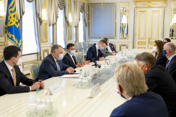 President met with high-ranking officials of Benelux countries