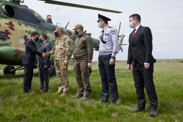 President began a working trip to the Luhansk region