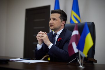 Presidents of Ukraine and Latvia signed a joint Declaration on Ukraine's European prospect