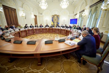 President held a meeting of the National Security and Defense Council, which imposed sanctions on thieves in law and instructed to conduct an audit of state lands in Koncha-Zaspa and Pushcha-Vodytsya