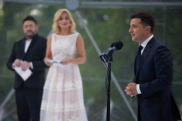 Participation of the President and the First Lady in awarding the laureates of the Taras Shevchenko National Prize of Ukraine 2021