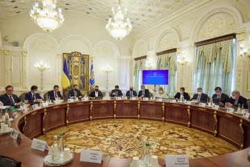 At the NSDC meeting chaired by the President, the issues of deepening Ukraine's integration with NATO and creation of a unified system for national security management were considered