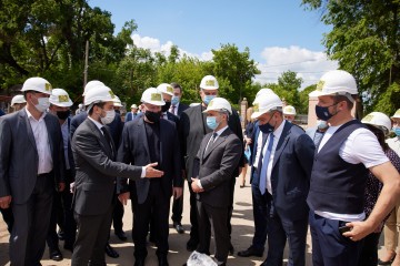 Large Construction: Volodymyr Zelenskyy got himself acquainted with the reconstruction of sports facilities in Kryvyi Rih