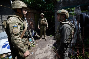 President is on a working trip to the Donetsk region