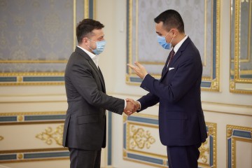 Volodymyr Zelenskyy met with the Minister of Foreign Affairs of Italy