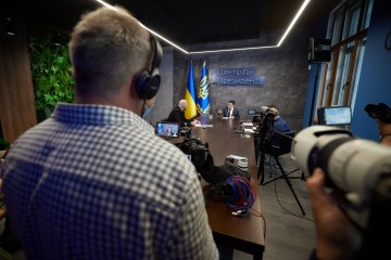 Interview of the President of Ukraine for foreign media