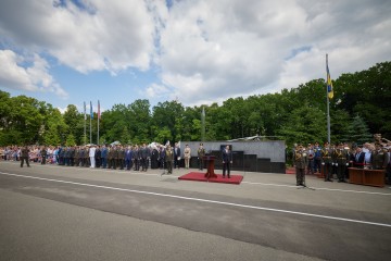 Participation of the President in the celebrations dedicated to the graduation of students of the Ivan Cherniakhovskyi National Defense University of Ukraine