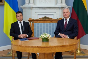 Meeting of the Presidents of Ukraine and Lithuania began in Vilnius