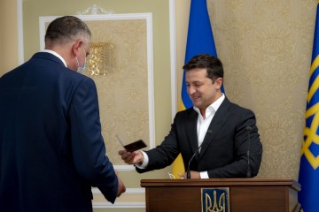 President of Ukraine introduced the newly appointed head of the Foreign Intelligence Service Oleksandr Lytvynenko