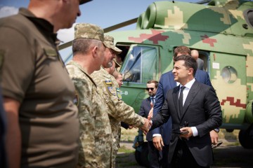 President of Ukraine began a working trip to the Donetsk region