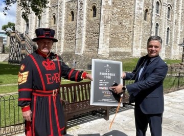 At the initiative of Olena Zelenska, an audio guide in Ukrainian was launched in the Tower of London