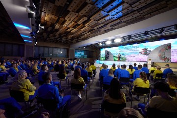 Volodymyr and Olena Zelenskyy sent off the Ukrainian national team to the Paralympic Games in Tokyo