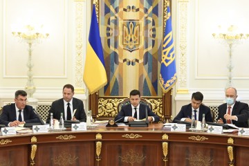 Президент провів засідання РНБО, на якому були розглянуті питання збереження архітектурної спадщини в Україні та запровадження санкцій щодо низки осіб