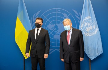 Президент України зустрівся з Генеральним секретарем ООН