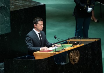 Participation of the President of Ukraine in the 76th session of the UN General Assembly in New York