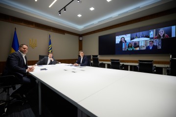 President of Ukraine held a video conference with representatives of Facebook