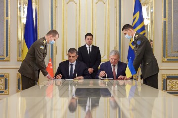 Ukraine and Turkey signed a Memorandum on construction of joint drone training and testing center