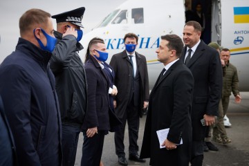 Working trip of the President of Ukraine to the Zaporizhzhia region