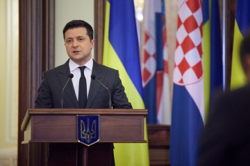 Україна зацікавлена у досвіді Хорватії щодо мирної реінтеграції окупованих територій – Володимир Зеленський