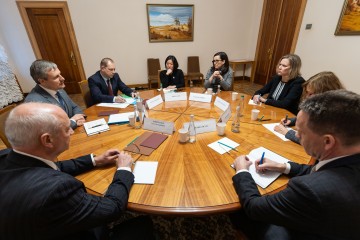 Roman Mashovets and Assistant Deputy Minister of Foreign Affairs of Canada discussed the security situation in the east and near the borders of Ukraine