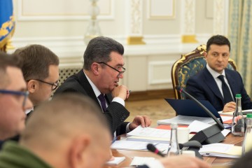 National Security and Defense Council chaired by President discusses steps to ensure Ukraine's national security