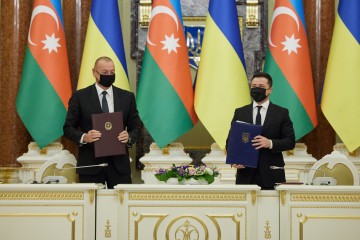 Presidents of Ukraine and Azerbaijan signed a Joint Declaration on Deepening Strategic Partnership