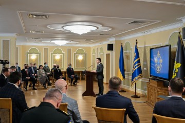 Participation of the President in the solemn event on the occasion of the Day of Foreign Intelligence of Ukraine