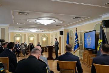 Foreign intelligence plays an important role in countering threats - President of Ukraine