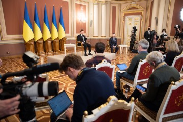 Meeting of the President of Ukraine with representatives of foreign media