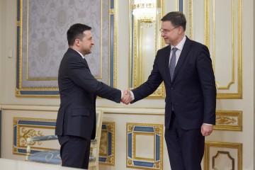 Volodymyr Zelenskyy and the Executive Vice President of the European Commission discussed the priority areas of cooperation and the security situation around Ukraine