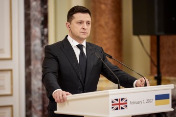 Volodymyr Zelenskyy: Russia's only truthful response on readiness for de-escalation is the withdrawal of troops from Ukrainian borders