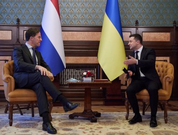 President of Ukraine and the Prime Minister of the Netherlands started a meeting in Kyiv