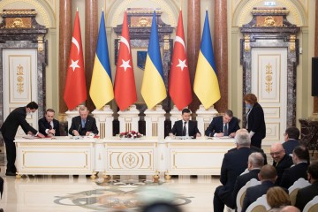 In the presence of the Presidents of Ukraine and Turkey a number of documents that will significantly increase trade turnover between the two countries were signed