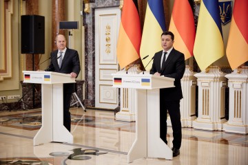 President after the meeting with German Chancellor: Ukraine needs energy security guarantees due to the Nord Stream 2 related risks